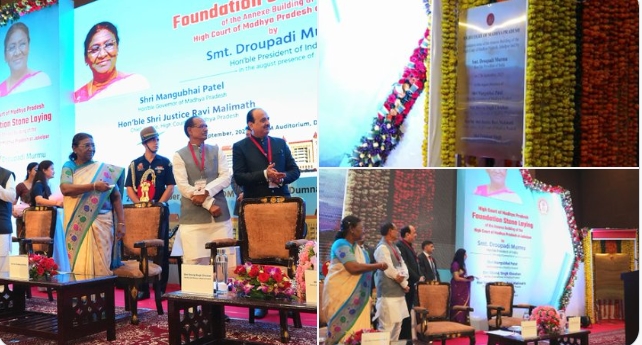 President Droupadi Murmu appeals to institutions & lawyers to come forward to make process of getting justice easy & free