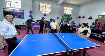 चमोली में राज्य स्तरीय टेबल टेनिस प्रतियोगिता का किया गया आयोजन