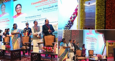 न्‍यायिक व्‍यवस्‍था से जुडे लोगों को ध्‍यान रखना चाहिए कि न्‍याय प्राप्‍त करना इतना महंगा न हो जाये कि वह सामान्‍य जन की पहुँच से बाहर हो जाए- राष्‍ट्रपति द्रौपदी मुर्मू