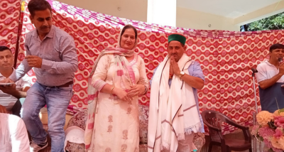 शाहपुर: विधायक आपके द्वार कार्यक्रम के तहत विधायक केवल सिंह पठानिया ने लोगों की समस्याएं सुनी