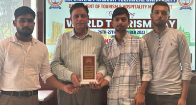 हिमाचल प्रदेश तकनीकी विश्वविद्यालय में विश्व पर्यटन दिवस पर आयोजित दो दिवसीय कार्यक्रम का हुआ समापन