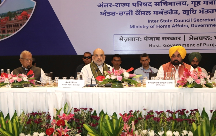 Union Home Minister Amit Shah chaired 31st meeting of Northern Zonal Council at Amritsar, in Punjab on Tuesday