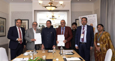 प्रदेश में होने वाले वैश्विक निवेशक सम्मेलन के लिए राज्य सरकार ने लंदन में विभिन्न कंपनियों के साथ 4800 करोड़ रुपए के निवेश का अनुबंध किया