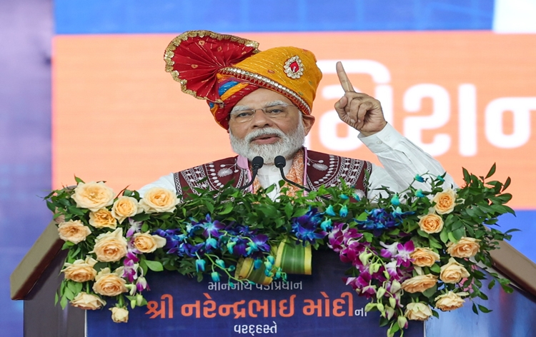 PM Narendra Modi says, budgetary allocation for tribal communities, saw a five-fold increase under BJP rule