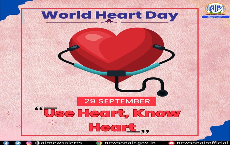 World Heart Day being observed to raise awareness on cardiovascular diseases and their prevention