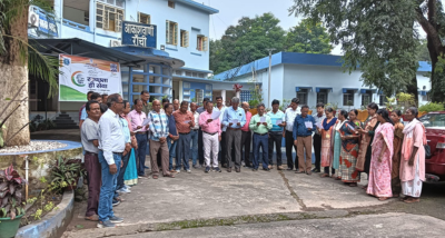 आकाशवाणी रांची केंद्र में सभी अधिकारियों और कर्मचारियों ने स्वच्छता सेवा पखवाड़ा के तहत स्वच्छता की शपथ ली