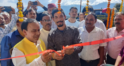 श्रीनगर विधानसभा क्षेत्र के जल्लू गांव में सब्जियों के बेहतर रखरखाव के लिए कोल्ड स्टोरेज का लोकार्पण किया गया