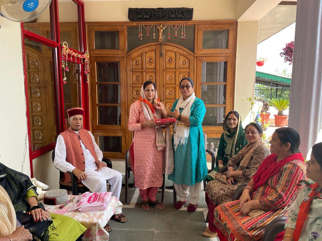 केंद्र की मोदी सरकार ने महिलाओं को 33% आरक्षण देकर कीर्तिमान स्थापित किया है–पूर्व मुख्यमंत्री प्रेम कुमार धूमल