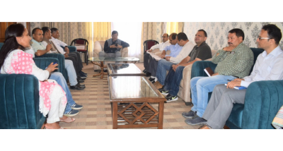 मुख्य संसदीय सचिव सुन्दर सिंह ठाकुर ने अंतरराष्ट्रीय कुल्लू दशहरा की प्लॉट एलॉटमेंट कमिटी की समीक्षा बैठक की