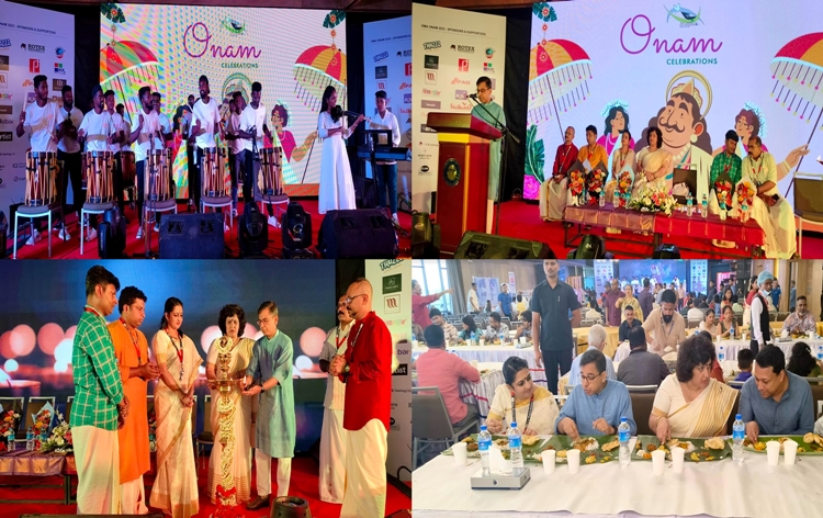 In Bangladesh,  Malayalee people cheerfully celebrates Onam