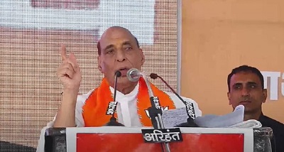 रक्षा मंत्री राजनाथ सिंह ने कहा – गरीबों का कल्‍याण मोदी सरकार का नारा नहीं बल्कि मंत्र और मिशन है