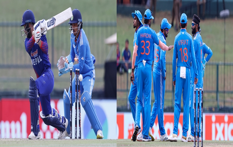 Asia Cup Cricket: India-Nepal match underway at Kandy in Sri Lanka