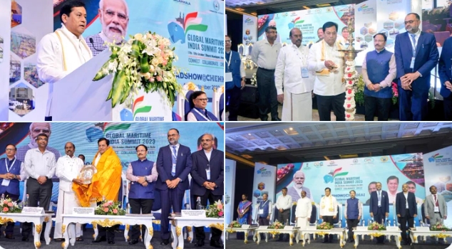 Union Minister Sarbananda Sonowal inaugurates roadshow for ensuing global maritime summit in Chennai