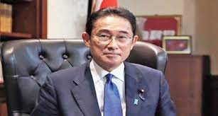 Japanese PM Kishida Fumio delivers an address to leaders attending Association of Southeast Asian Nations Summit meetings in Indonesia