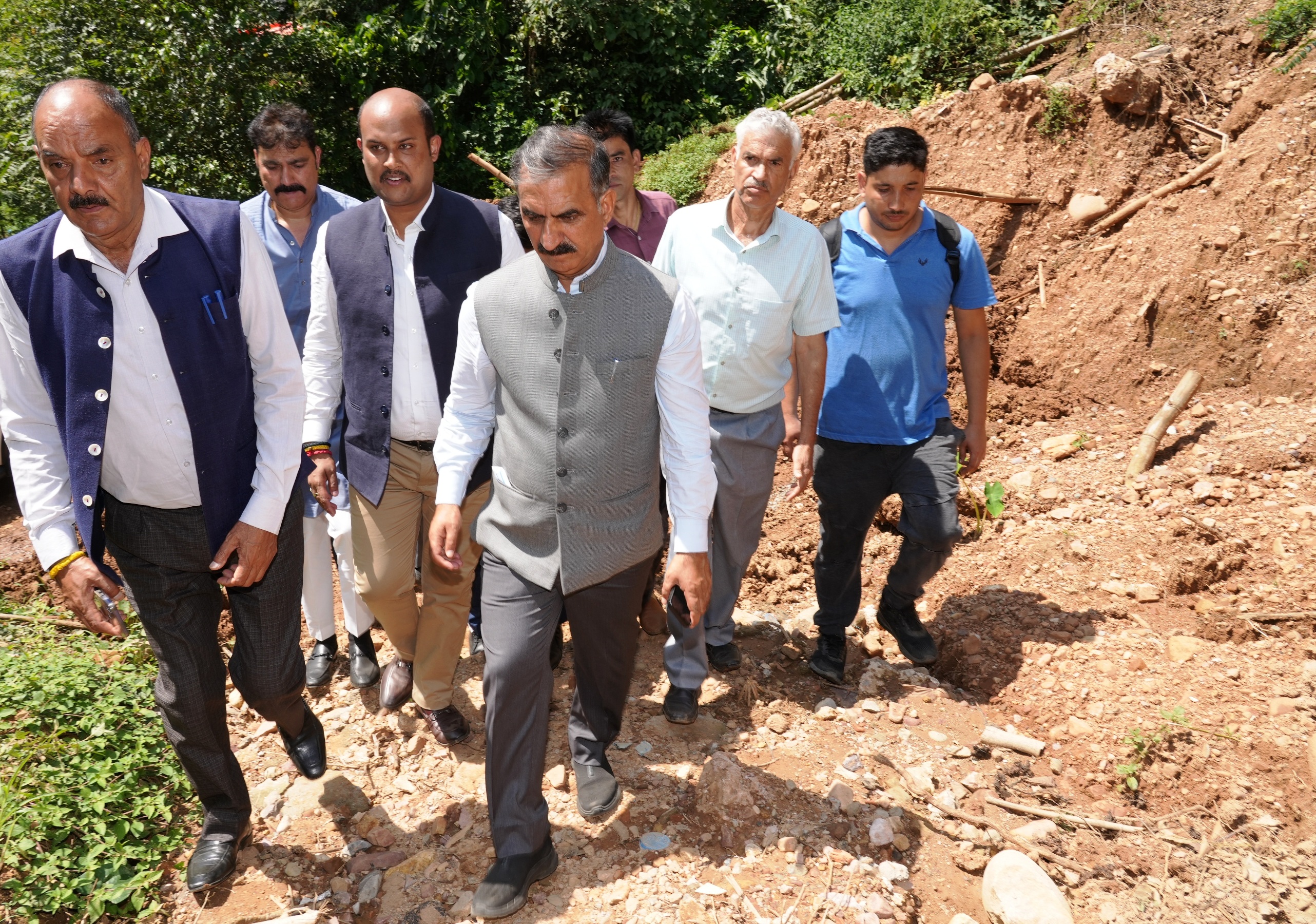 मुख्यमंत्री ने कांगड़ा जिला में जयसिंहपुर और सुलह विधानसभा क्षेत्र का किया दौरा