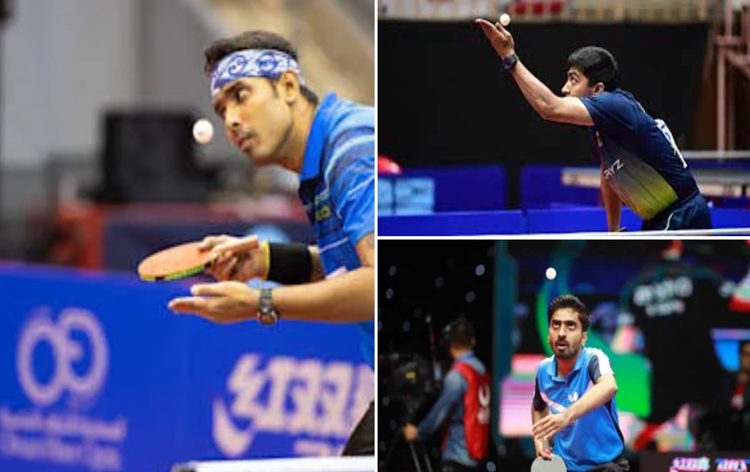 Indian men’s team finishes with bronze medal at Asian Table Tennis Championships 2023