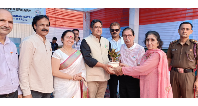 परमवीर चक्र शहीद कैप्टन विक्रम बत्रा की 49वीं जयंती पर महाविद्यालय प्रतियोगिता का आयोजन हुआ