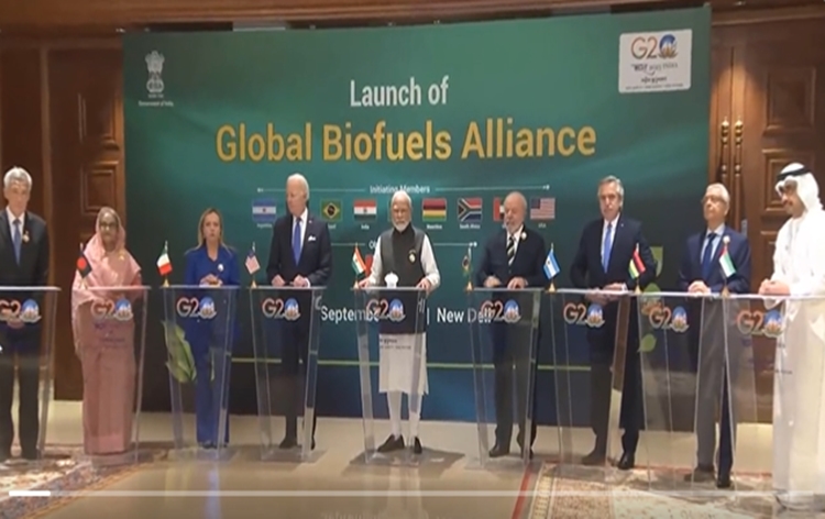 PM Modi launches global biofuels alliance at G20 summit in New Delhi